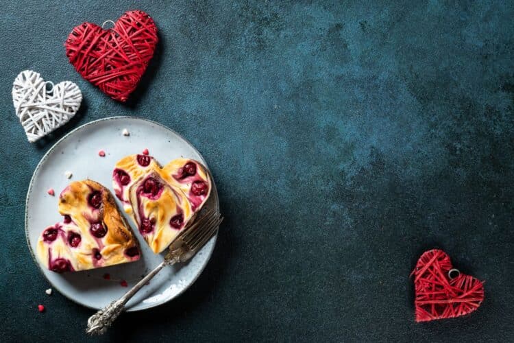 Tartas y postres típicos de San Valentin Irresistibles